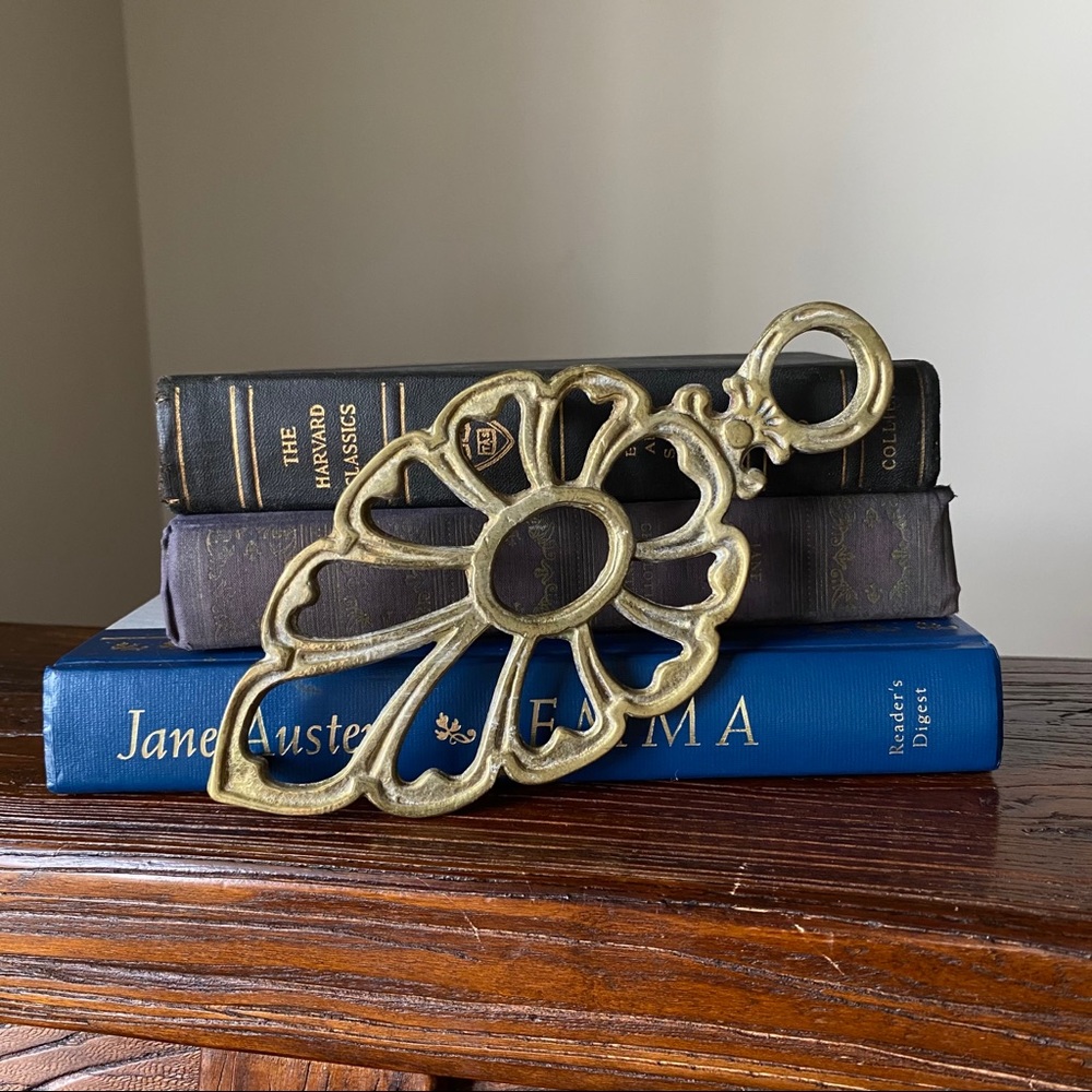 Vintage Brass Trivet